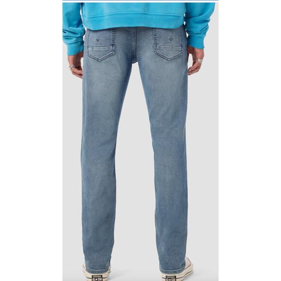 NWT Hudson Blake Slim Straight Jeans Men's Light Wash 40x34 - Picture 2 of 7